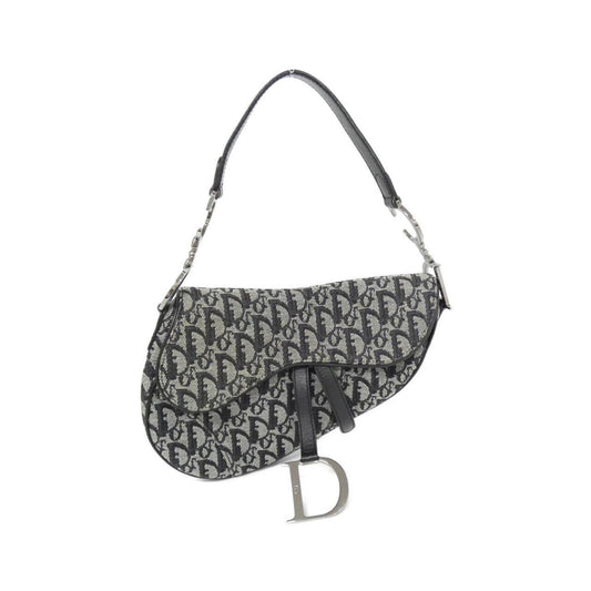Christian Dior Black Canvas Shoulder Bag Style 4 Rovelle Bags