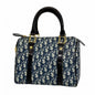 Christian Dior Navy Pvc Handbag Rovelle Bags