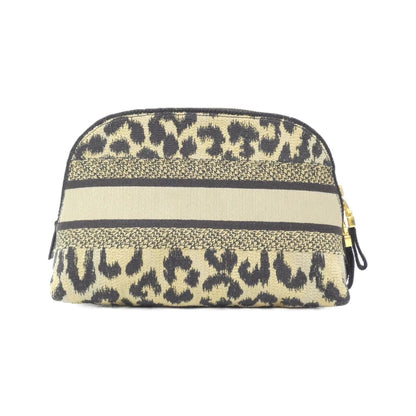 Christian Dior Beige Black Canvas Pouch Rovelle Bags