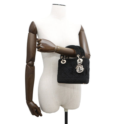 Christian Dior Black Leather Handbag Leather Rovelle Bags