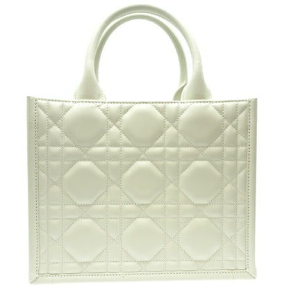Christian Dior White Leather Tote Bag Rovelle Bags