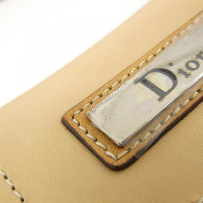 Christian Dior Beige Canvas Leather Shoulder Bag Rovelle Bags