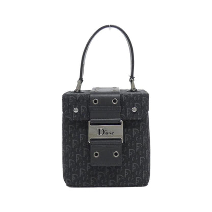 Christian Dior Black Canvas Handbag Rovelle Bags