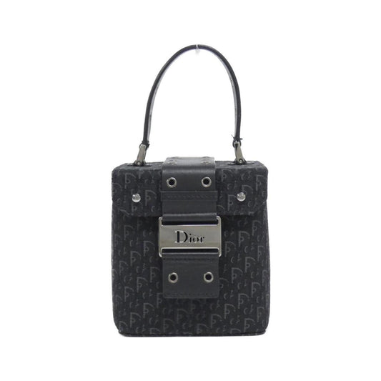 Christian Dior Black Canvas Handbag Rovelle Bags