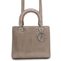 Christian Dior Metallic Pink Leather Handbag Shoulder Bag Rovelle Bags