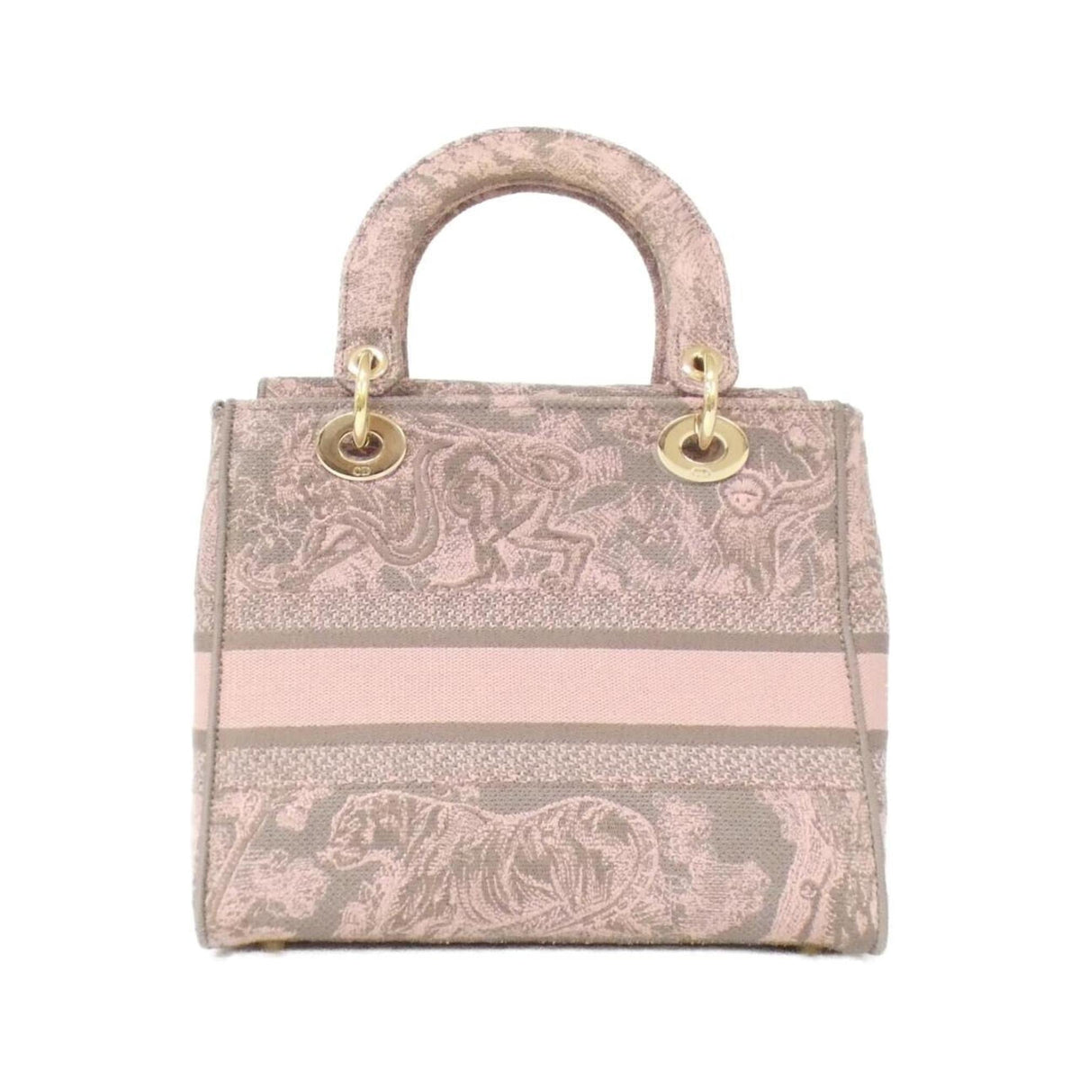 Christian Dior Gray Multi-Color Canvas Handbag Rovelle Bags
