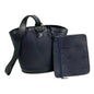 Christian Dior Navy Leather Pvc Shoulder Bag Tote Bag Rovelle Bags