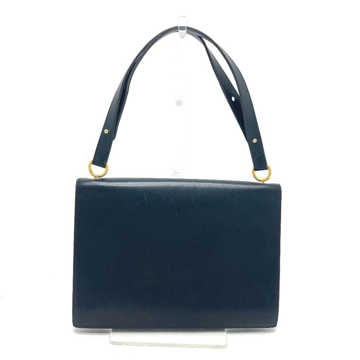Christian Dior Trotter Navy Leather Handbag Shoulder Bag Rovelle Bags