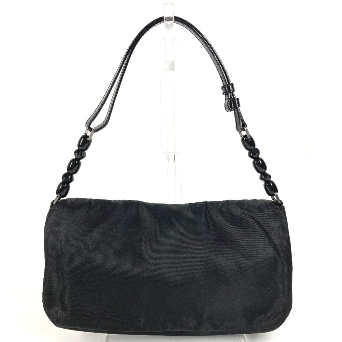 Christian Dior Black Monogram Nylon Pouch Shoulder Bag Rovelle Bags