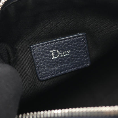Christian Dior Navy Leather Shoulder Bag Rovelle Bags