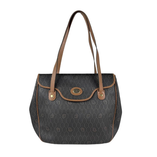 Christian Dior Brown Pvc Leather Shoulder Bag Rovelle Bags