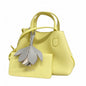 Christian Dior Yellow Leather Handbag Rovelle Bags