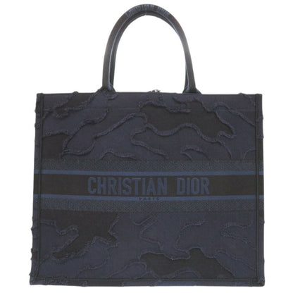 Christian Dior Navy Canvas Tote Bag Rovelle Bags