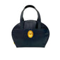 Christian Dior Navy Leather Boston Bag Handbag Tote Bag Rovelle Bags