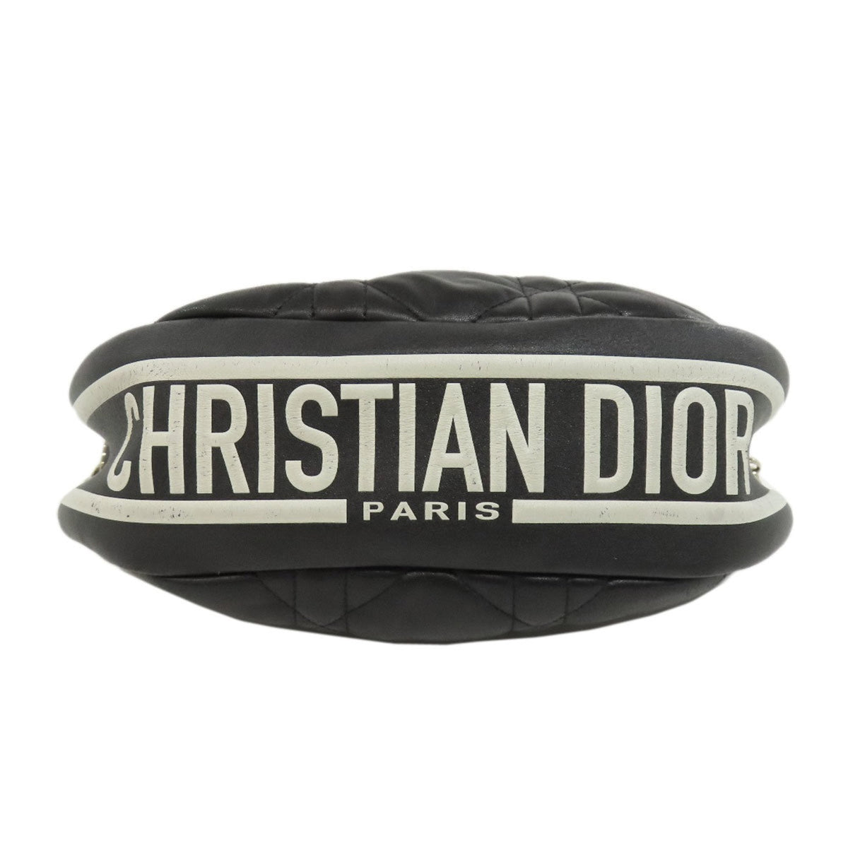 Christian Dior Black Leather Handbag Style 7 Rovelle Bags