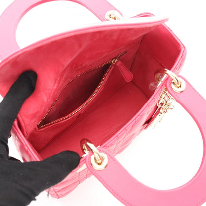 Christian Dior Pink Leather Handbag Style 5 Rovelle Bags