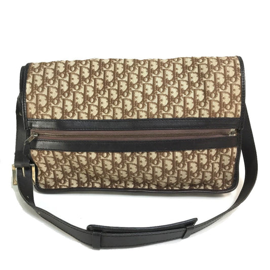 Christian Dior Beige Leather Shoulder Bag Style 2 Rovelle Bags
