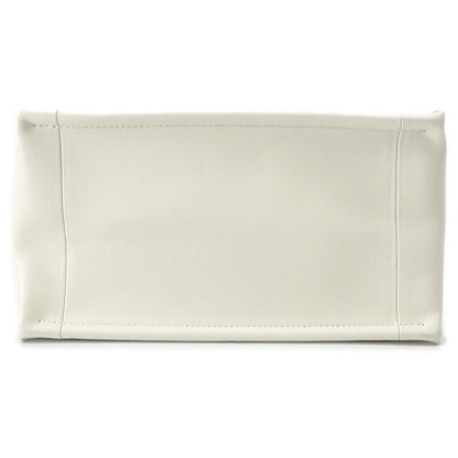 Christian Dior White Leather Handbag Leather Rovelle Bags