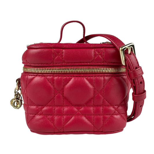 Christian Dior Red Color Leather Shoulder Bag Rovelle Bags
