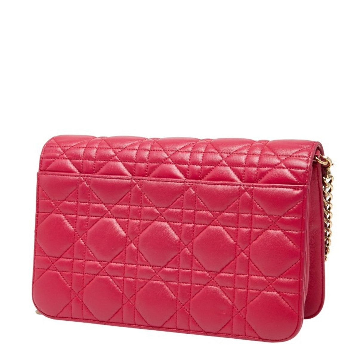 Christian Dior Pink Leather Shoulder Bag Style 3 Rovelle Bags