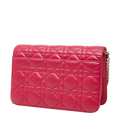 Christian Dior Pink Leather Shoulder Bag Style 3 Rovelle Bags