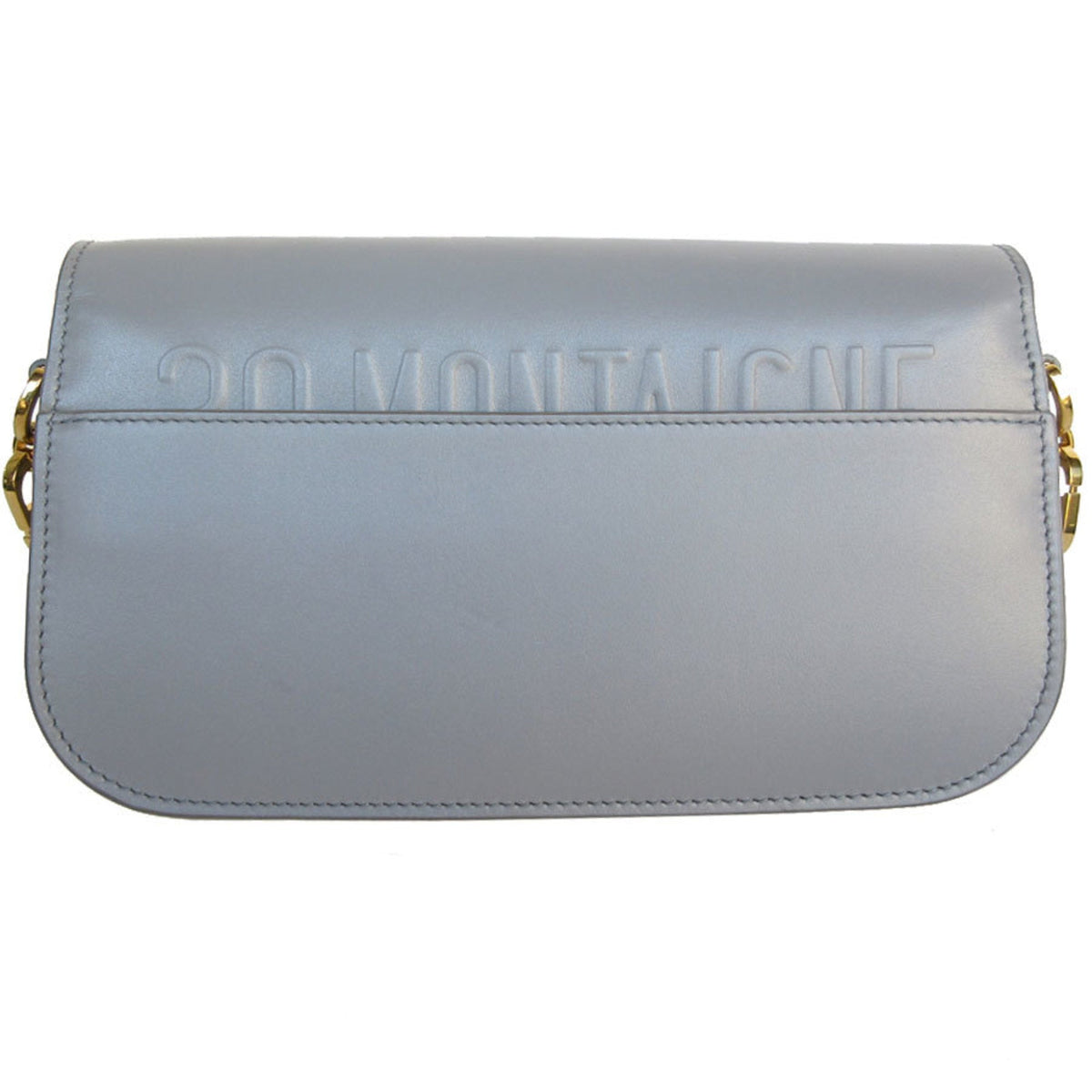 Christian Dior Gray Leather Shoulder Bag Style 9 Rovelle Bags