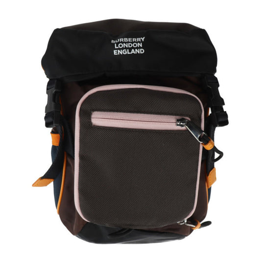 Burberry Black Brown Orange Pink Nylon Pouch Shoulder Bag Sling Bag ( )