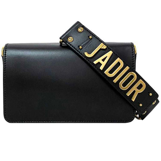 Christian Dior Black Leather Clutch Bag Handbag Leather Rovelle Bags