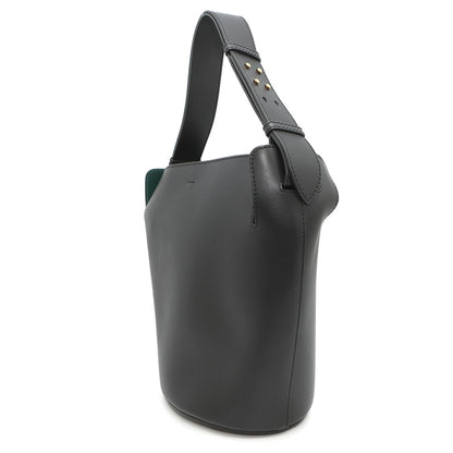Burberry Black Leather Shoulder Bag ( )