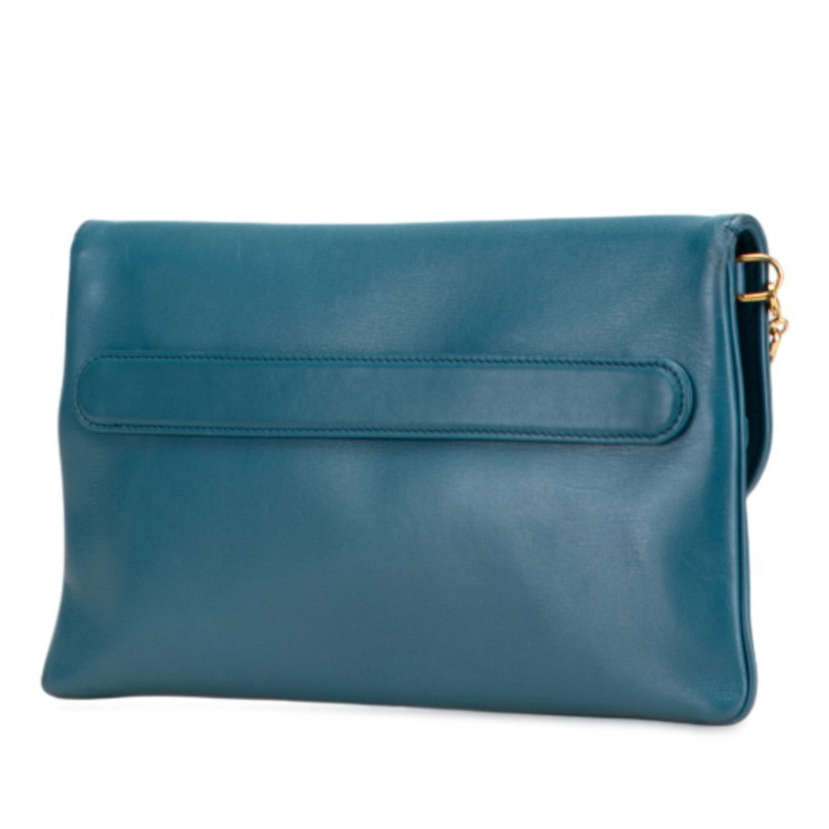 Christian Dior Blue Leather Shoulder Bag Style 7 Rovelle Bags