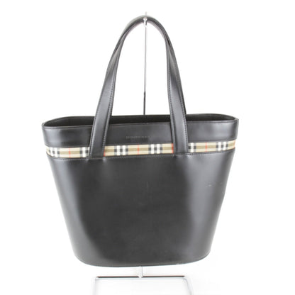 Burberry Black Leather Handbag ( )