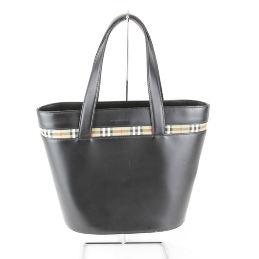 Burberry Black Leather Handbag ( )