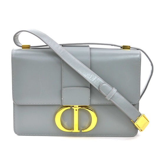Christian Dior Gray Leather Shoulder Bag Style 6 Rovelle Bags