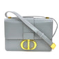 Christian Dior Gray Leather Shoulder Bag Style 6 Rovelle Bags