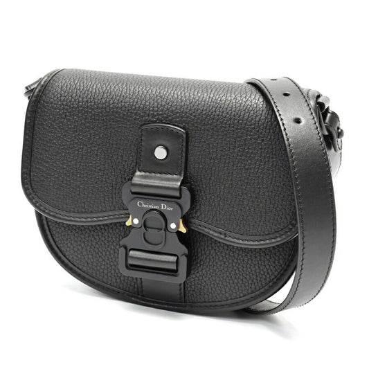 Christian Dior Black Leather Shoulder Bag Rovelle Bags
