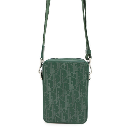 Christian Dior Green Green Leather Shoulder Bag Rovelle Bags