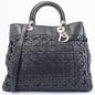 Christian Dior Black Leather Handbag Style 14 Rovelle Bags