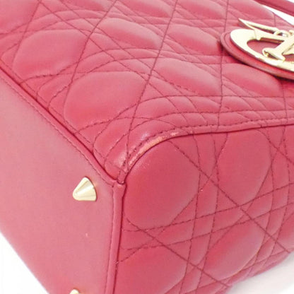 Christian Dior Cherry Red Leather Handbag Rovelle Bags