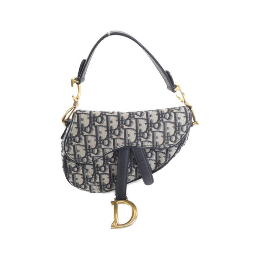 Christian Dior Blue Canvas Handbag Rovelle Bags