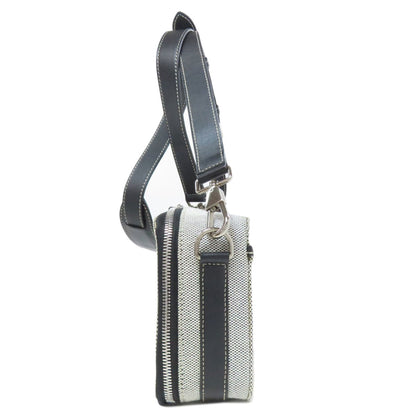 Burberry Black Canvas Shoulder Bag ( )