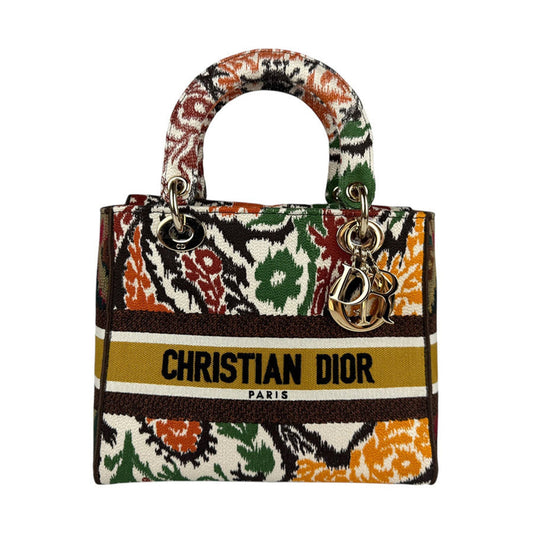 Christian Dior Brown Canvas Handbag Shoulder Bag Rovelle Bags