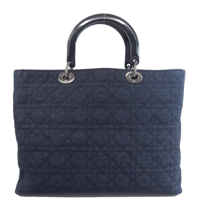 Christian Dior Navy Denim Handbag () Rovelle Bags