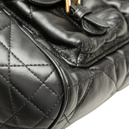 Christian Dior Black Leather Backpack Style 4 Rovelle Bags