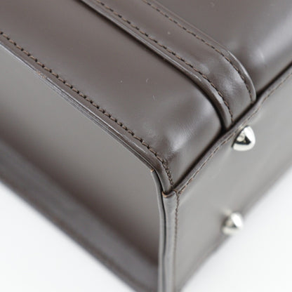 Burberry Brown Leather Handbag ( )