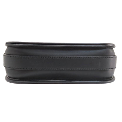 Burberry Black Leather Shoulder Bag ( )