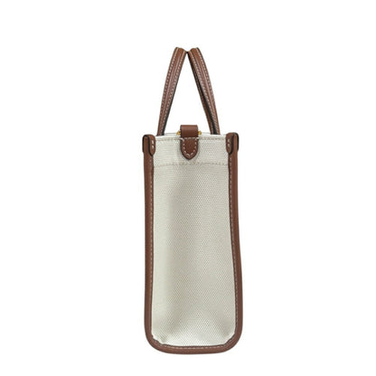 Burberry Brown Cotton Leather Shoulder Bag ( )
