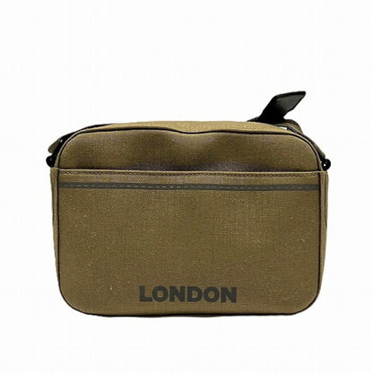 Burberry Khaki Canvas Shoulder Bag Sling Bag ( )
