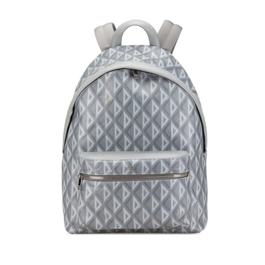 Christian Dior Gray Pvc Leather Backpack Rovelle Bags