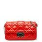 Christian Dior Orange Leather Shoulder Bag Rovelle Bags