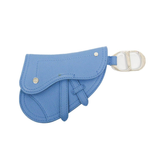 Christian Dior Blue Leather Pouch Rovelle Bags